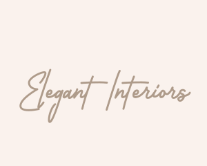 Elegant Signature Beauty logo design