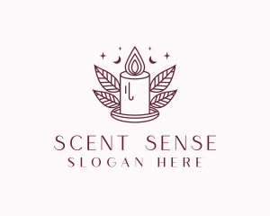 Eco Scented Candle logo design