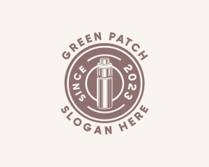 Patch - Vape Smoking Signage logo design