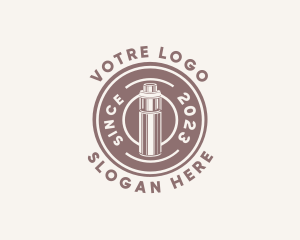 Patch - Vape Smoking Signage logo design