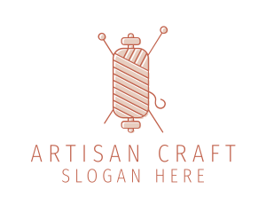 Crochet Knit Handicraft  logo design