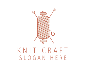 Crochet Knit Handicraft  logo design