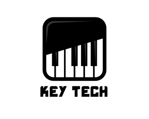 Piano Keys App logo design