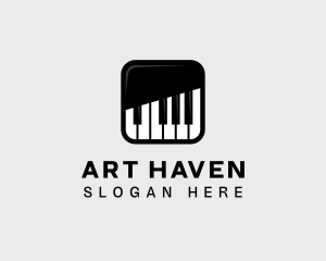 Piano Keys App logo design