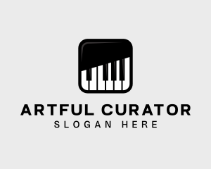 Piano Keys App logo design