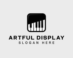 Piano Keys App logo design