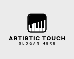 Piano Keys App logo design