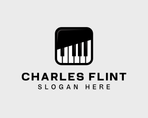 Piano Keys App logo design