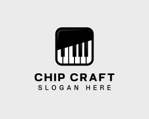 Piano Keys App logo design