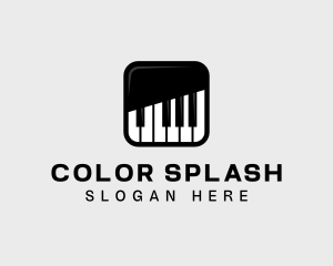 Piano Keys App logo design