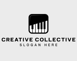 Piano Keys App logo design