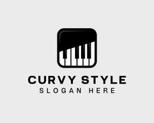 Piano Keys App logo design