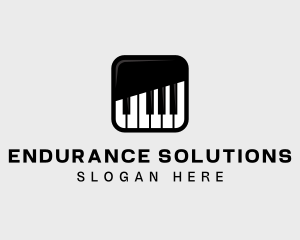 Piano Keys App logo design