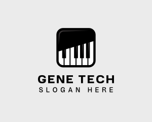 Piano Keys App logo design