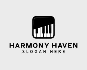 Piano Keys App logo design