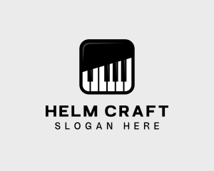 Piano Keys App logo design