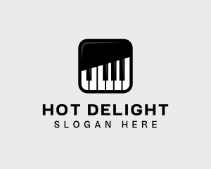 Piano Keys App logo design