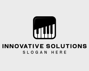 Piano Keys App logo design