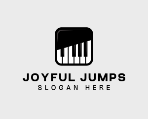 Piano Keys App logo design