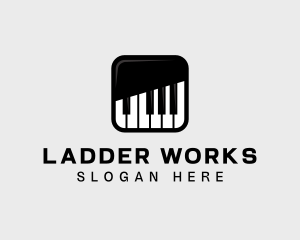 Piano Keys App logo design