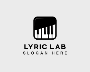 Piano Keys App logo design