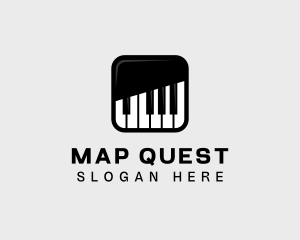 Piano Keys App logo design