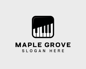 Piano Keys App logo design