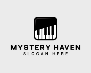 Piano Keys App logo design