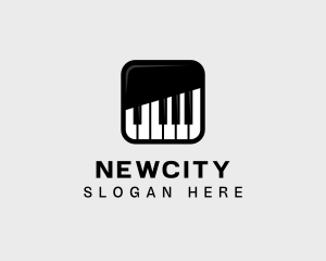 Piano Keys App logo design