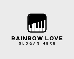 Piano Keys App logo design