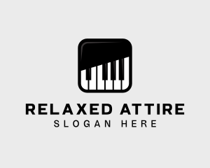 Piano Keys App logo design