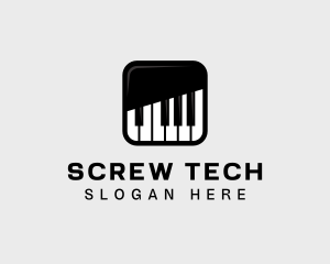 Piano Keys App logo design