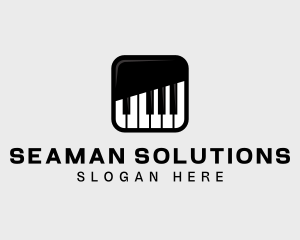 Piano Keys App logo design