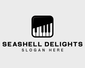 Piano Keys App logo design