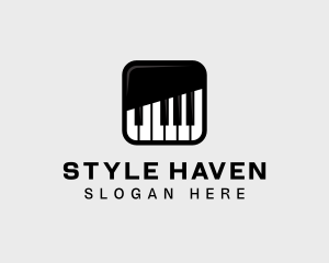 Piano Keys App logo design