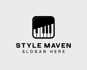 Piano Keys App logo design