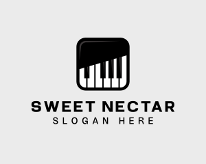 Piano Keys App logo design