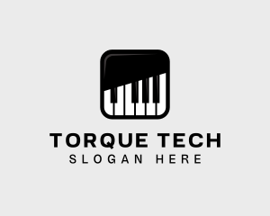 Piano Keys App logo design