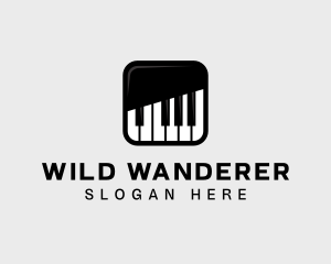 Piano Keys App logo design