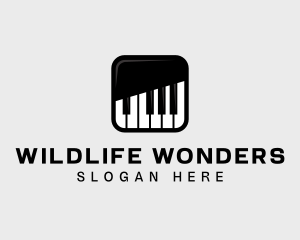 Piano Keys App logo design