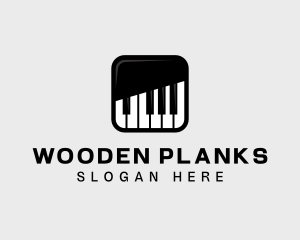 Piano Keys App logo design