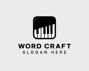 Piano Keys App logo design