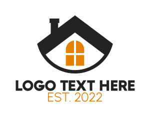 Attic - Chimney House Residence logo design