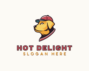 Labrador Dog Fashion logo design