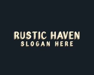 Generic Rustic Brand logo design