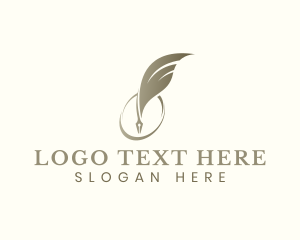 Feather - Feather Quill Publishing logo design