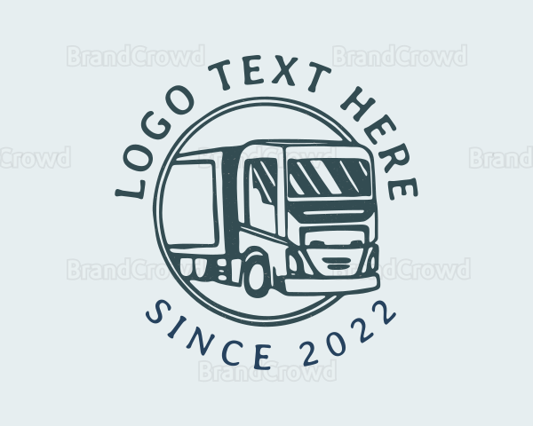 Truck Delivery Transport Logo