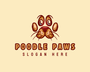 Dog Paw Veterinary logo design