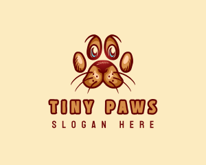 Dog Paw Veterinary logo design