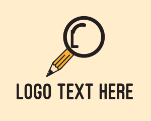 Academic - Pencil Academic Research logo design